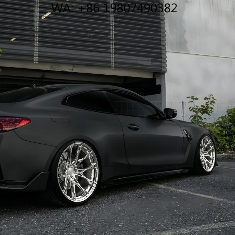 ST9 Design Agessive Multi-Spoke Monoblock Forged Wheels Luxury Stance Aftermarket Super Sport Car Retrofit Rims