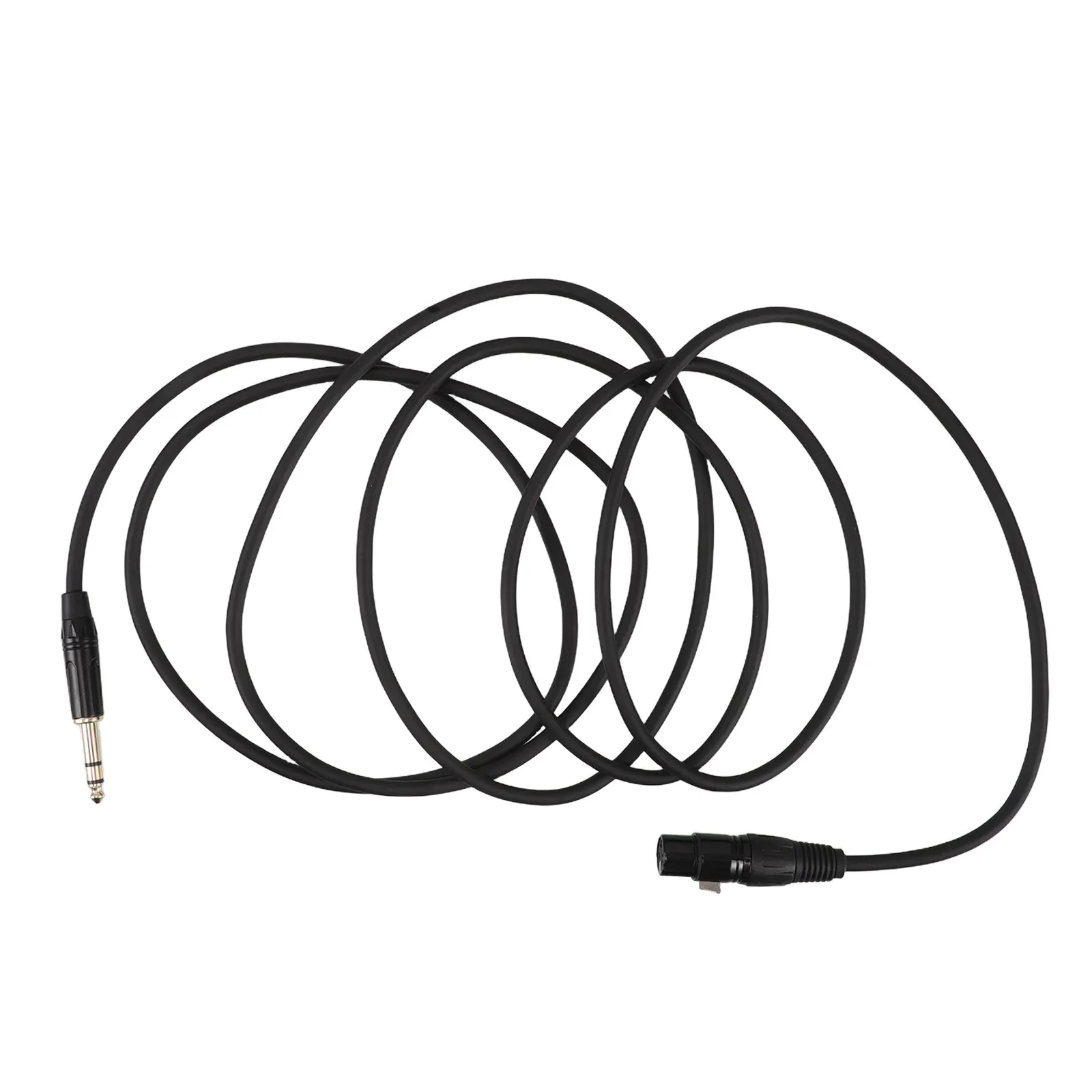 

Trs to Xlr Female Balanced Microphone Audio Cable 6.35mm Male Connector for Mixer Mic Phantom Power Support Xlr Cable