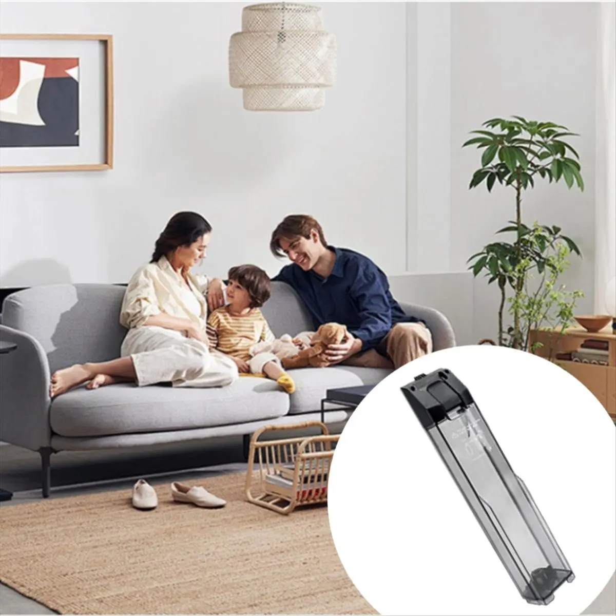 لقطع غيار خزان المياه النظيفة LED A40F 2.0 لأجزاء منظف الروبوت Floor One S5/S5 #6