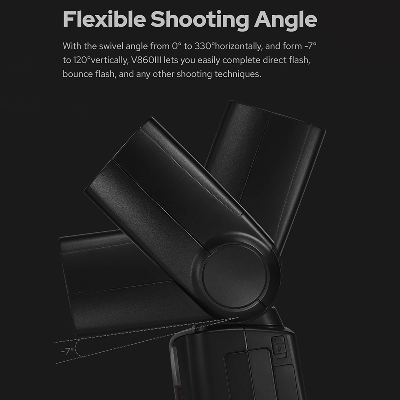 Godox V860III-C جهاز إرسال لاسلكي TTL Speedlite/استقبال كاميرا ضوء فلاش دليل/فلاش تلقائي GN60 1/8000s HSS #4