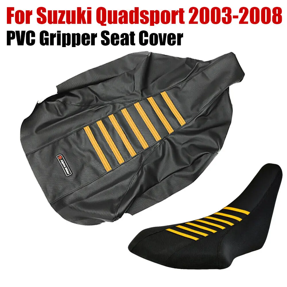 

PVC Leather Anti-slip particle texture PVC Gripper Seat Cover 2003-2008 For Suzuki Quadsport Z400 LTZ40