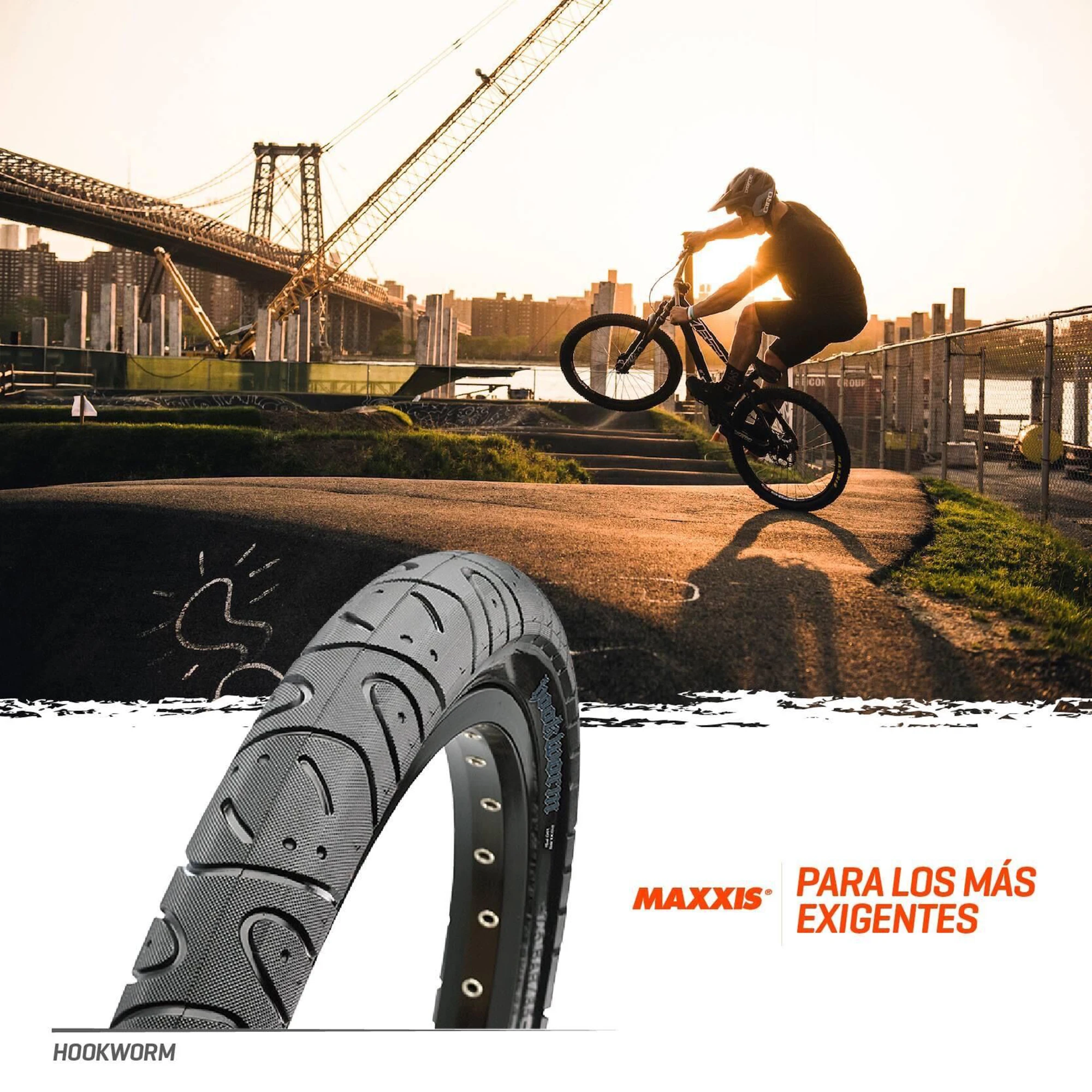 MAXXIS フックワーム 26 × 2.5 自転車タイヤ BMX ワイヤービーズ 
