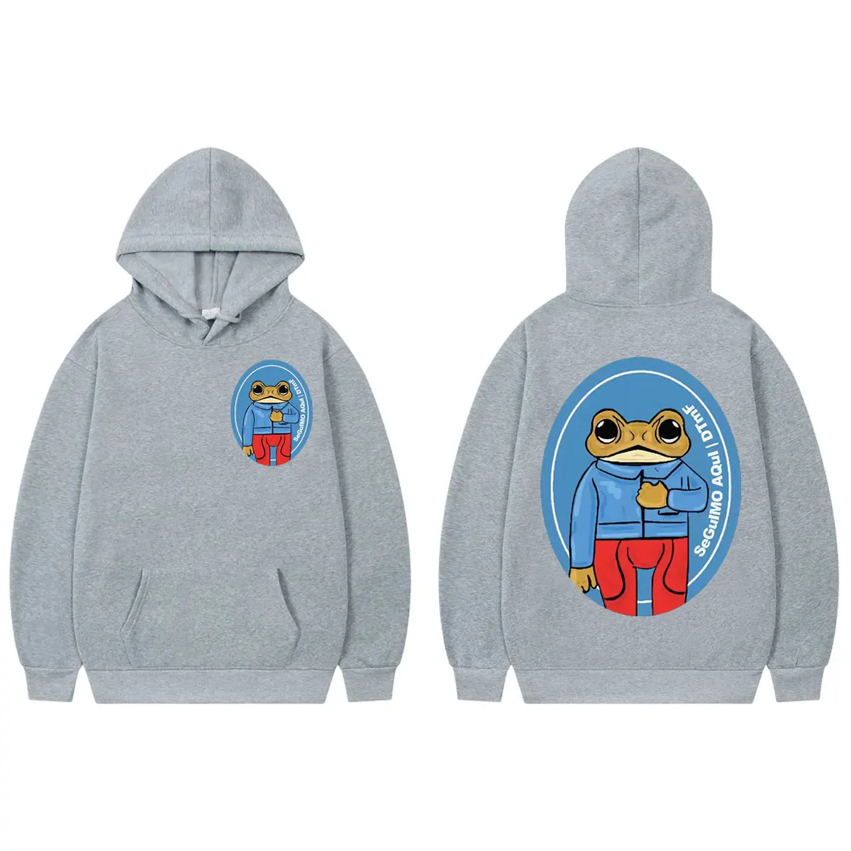 Rapper Bad Bunny DTMF Double Sided Print Hoodie Men Women Harajuku Hip Hop Hooded Sweatshirts Fashion Casual Oversized Pullovers