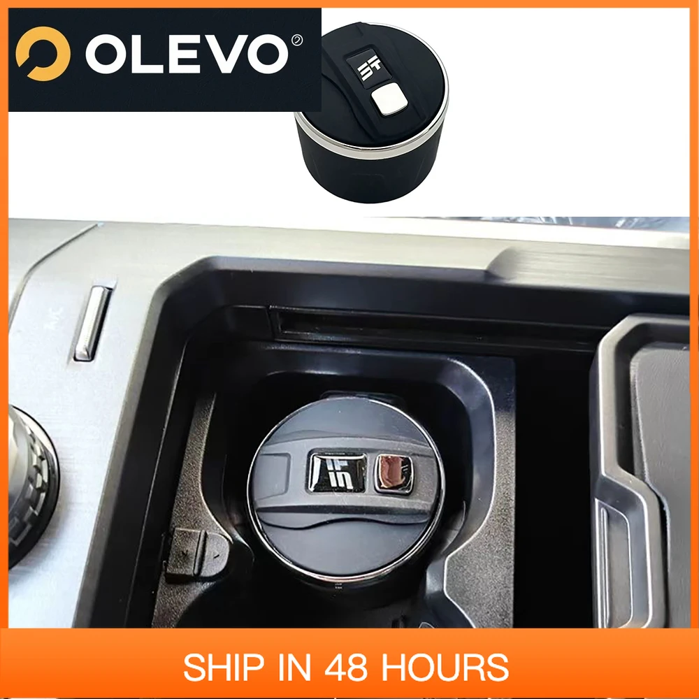 

Подходит для Chery Jetour Traveler T2, специальная автомобильная пепельница, многофункциональная с ночником, автомобильные принадлежности