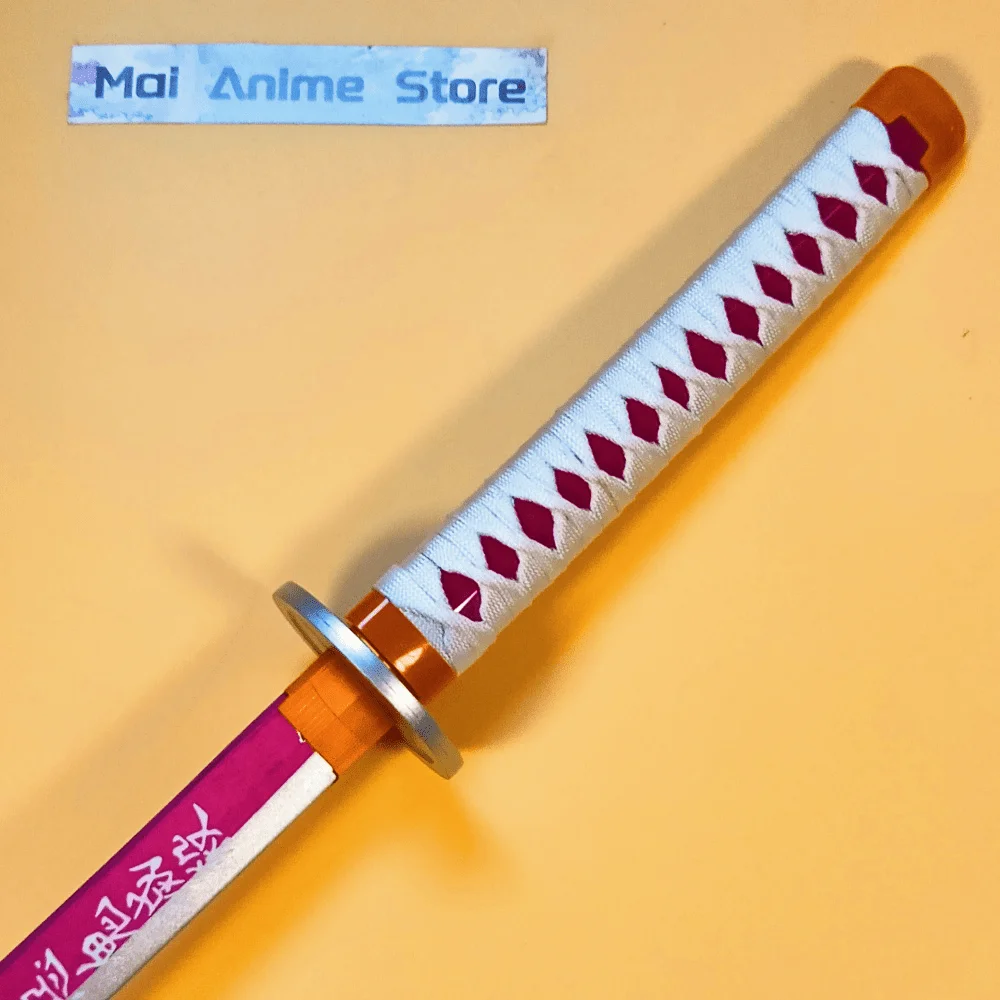 Figura de acción de Katana samurái de 40 pulgadas, tamaño Real, Katana japonesa, espada de hoja de Anime de tamaño Real, accesorio de Cosplay, juguete para regalo afilado