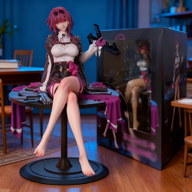 

26 см Honkai Star Rail Kafka сидячие фигурки студийная версия орнамент из ПВХ модель игрового персонажа идеальный подарок детские коллекционные