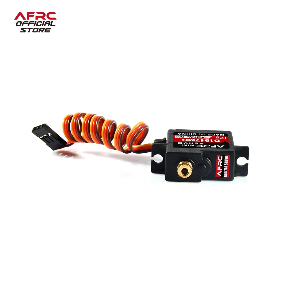 AFRC 3.7 กก.มินิเมทัลเกียร์ดิจิตอลเซอร์โว D1917MG 17 ก 1-2PCS สำหรับ 1/16 1/18 1/24 RC รถปีกคงที่ DIY ประกอบอัพเกรด