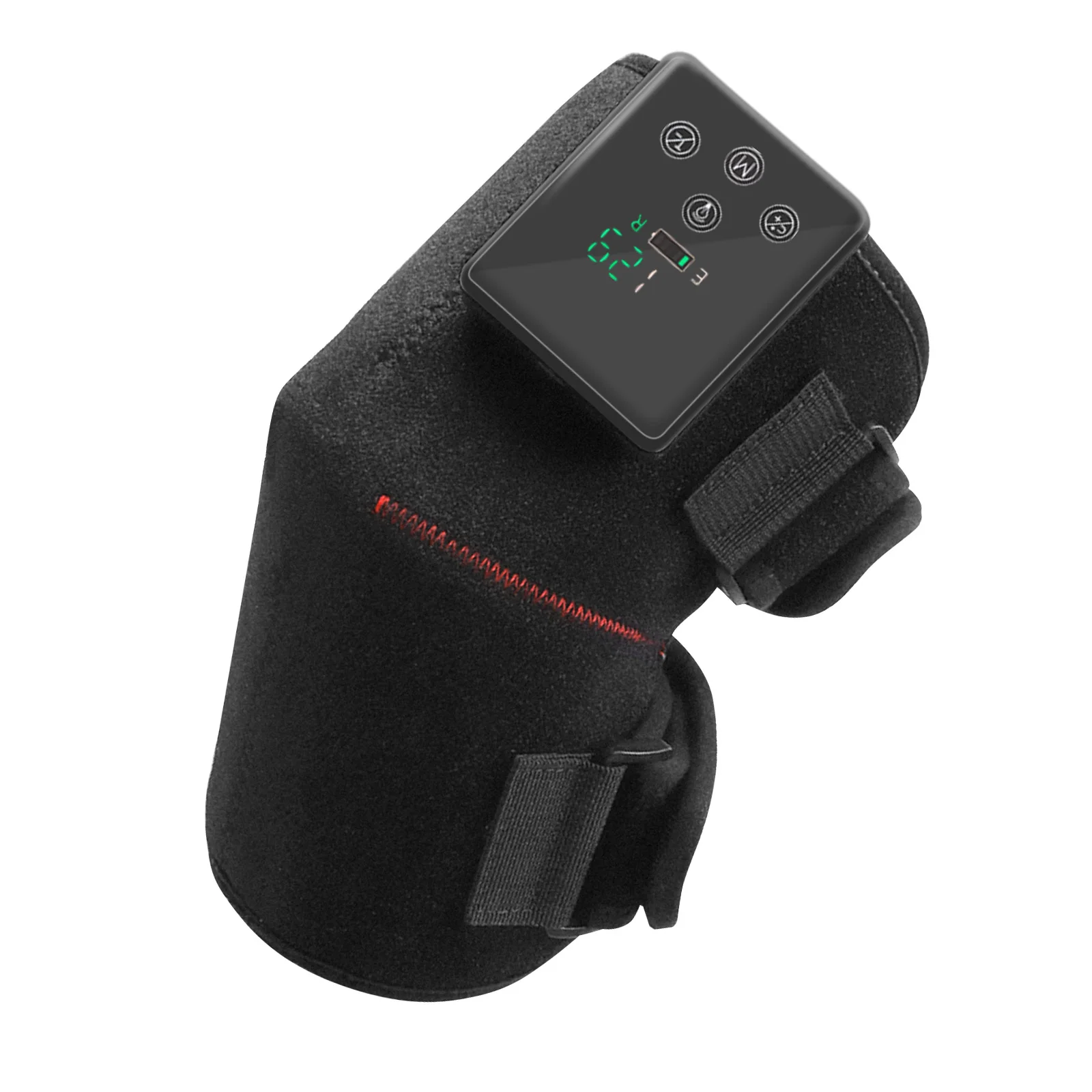 Kabelloses Laden, Rotlichttherapie, Heizmassage, Infrarot-Knieschoner mit LED-Schmerzlinderung