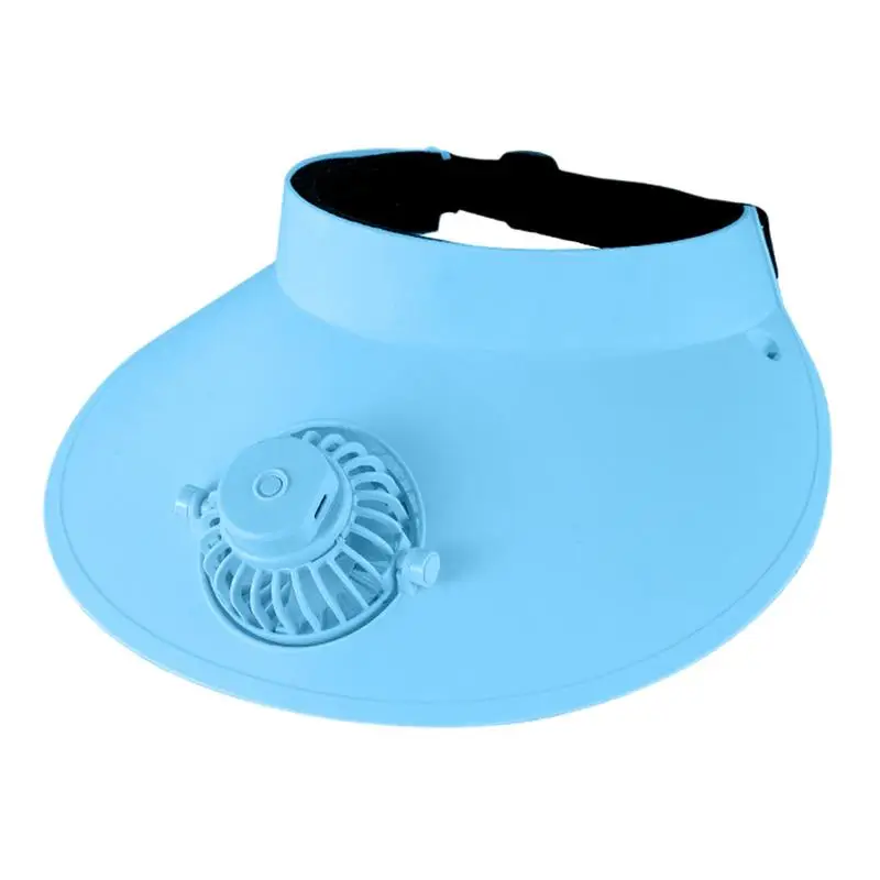 

UV Protection Hat For Women Big Brim Sun Hat For Girls Breathable Sunscreen Hat With Built-in USB Charging Fan For Walking