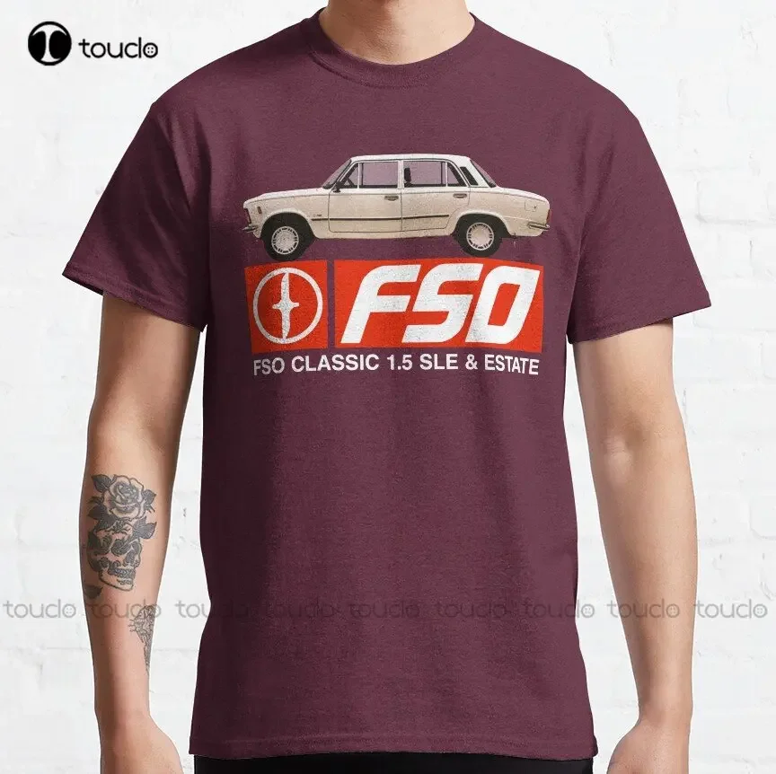 Fso 1.5 / 125P Polish Poland Polski 125P 126P Eastern Bloc Classic T-Shirt Custom Aldult Teen Unisex Digital Printing Tee Shirts