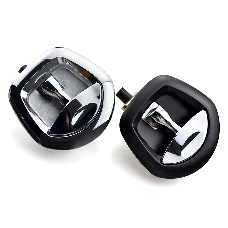 

12v Electric Remote Control Power Operated Compression T Handle Central Folding Black Whale Tail Locks