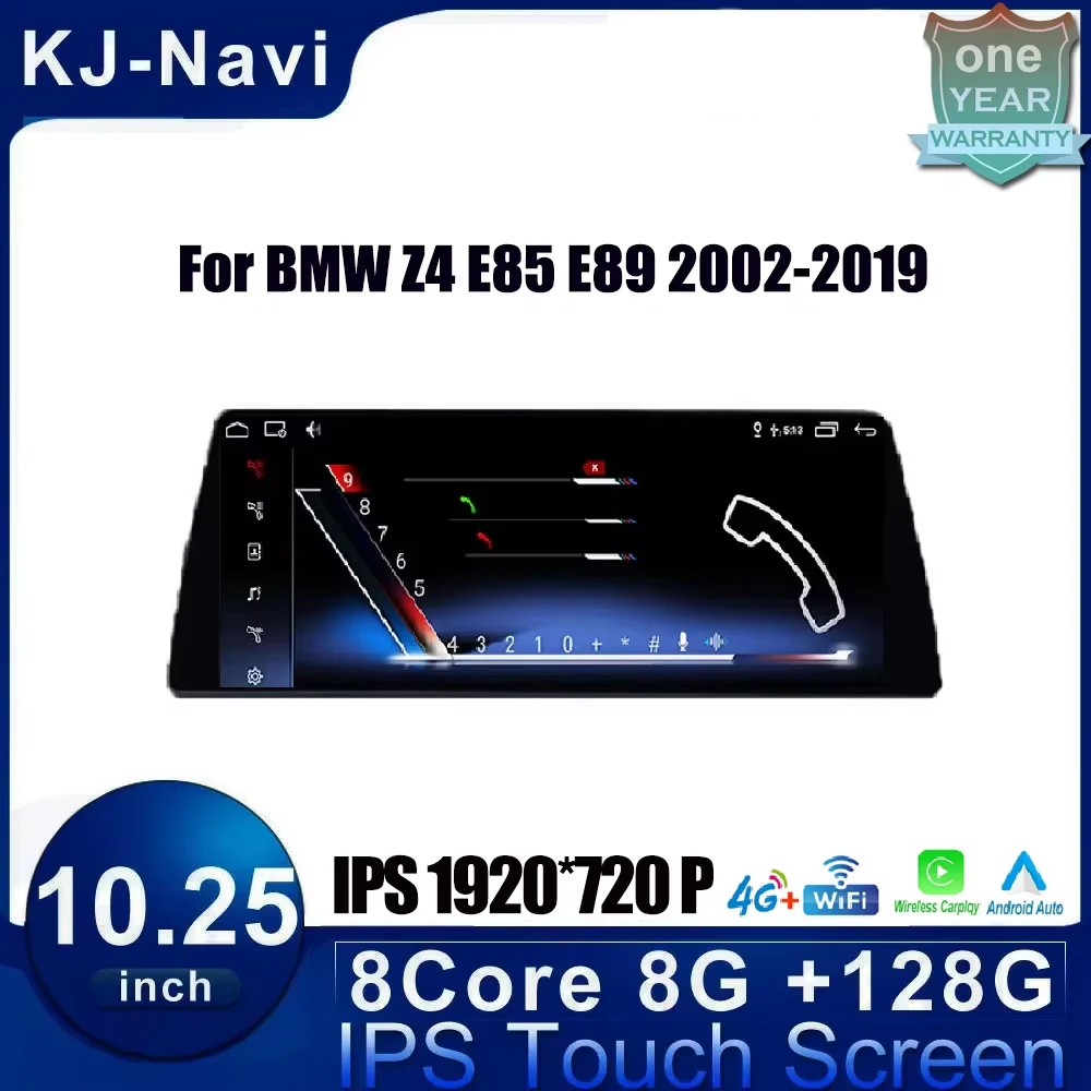 Per BMW Z4 E85 E89 2002-2019 CarPlay Auto 10.25 \