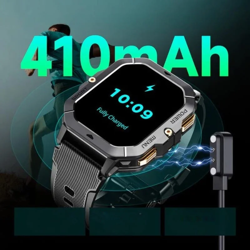 

Men's Smart Watch for Running Hiking - 10M Waterproof IPX8 Sports Watch Gift for Thanksgiving Christmas Halloween