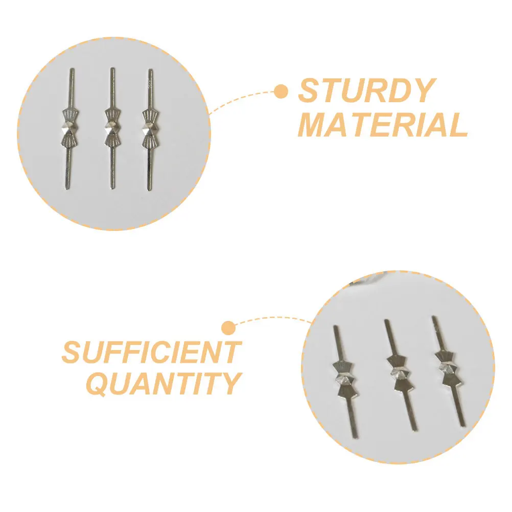 200 قطعة مقاطع فراشة معدنية كروم الذهب ربطة القوس فيونكة كريستال السحابات أضواء الثريا اكسسوارات السقف كريستال موصلات #6