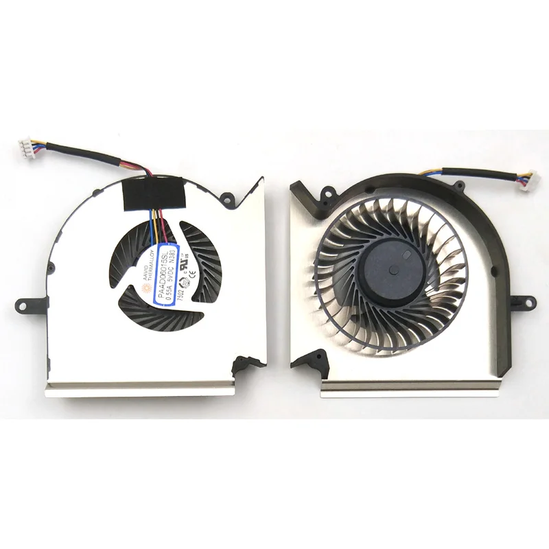 Nouveau ventilateur de refroidissement pour ordinateur portable MSI GE63VR GE73VR 7RE 7RF Raider MS-16P1 MS-17C1, PAAD060105SL N383 0.55A 5VDC