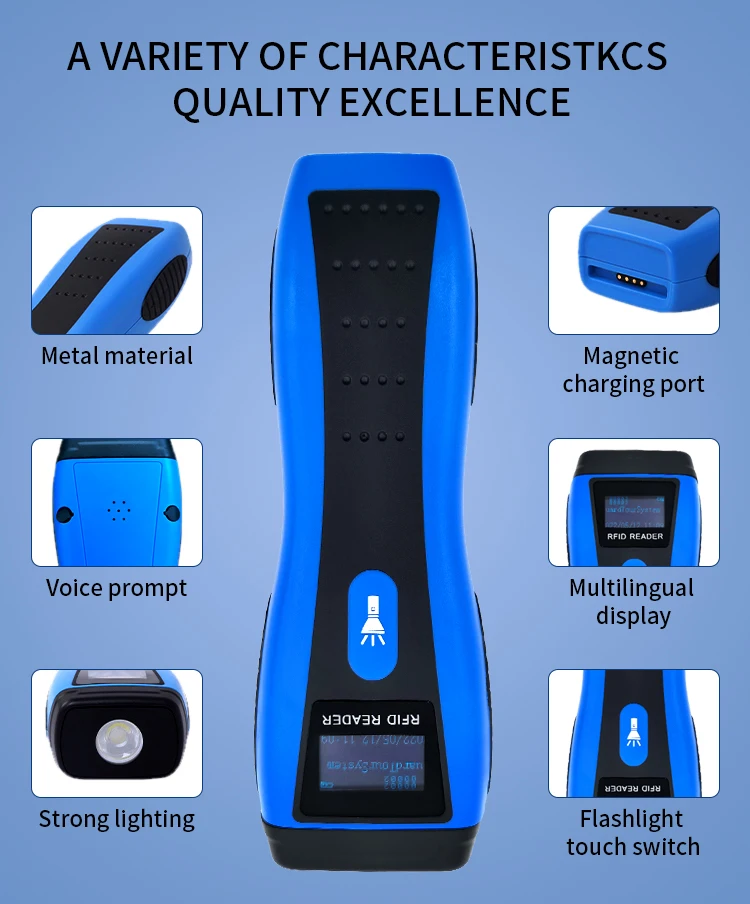 2026unique Wholesale Price Security Equipment Software Rfid Tag Nfc Patrol Tour Guard System With Flashlight