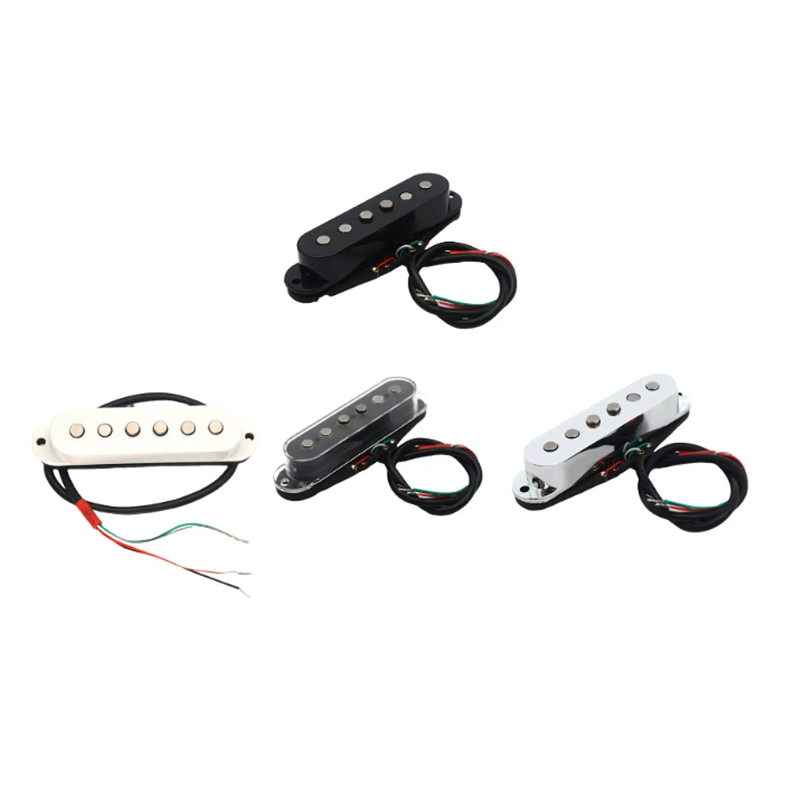 

Pickup Complete Line Circuit Single Coil 6 String Bridge Neck Parts Alnico 5 Humbucker for Musical Instrument DIY Accessory