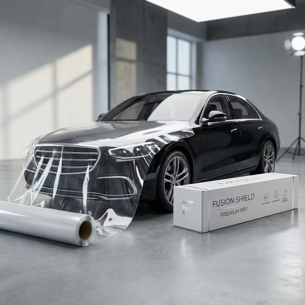 Super Shield Luxury Window Protective Film 7.5mil High Gloss Clear Self Restoring TPU Layer Against Scratches