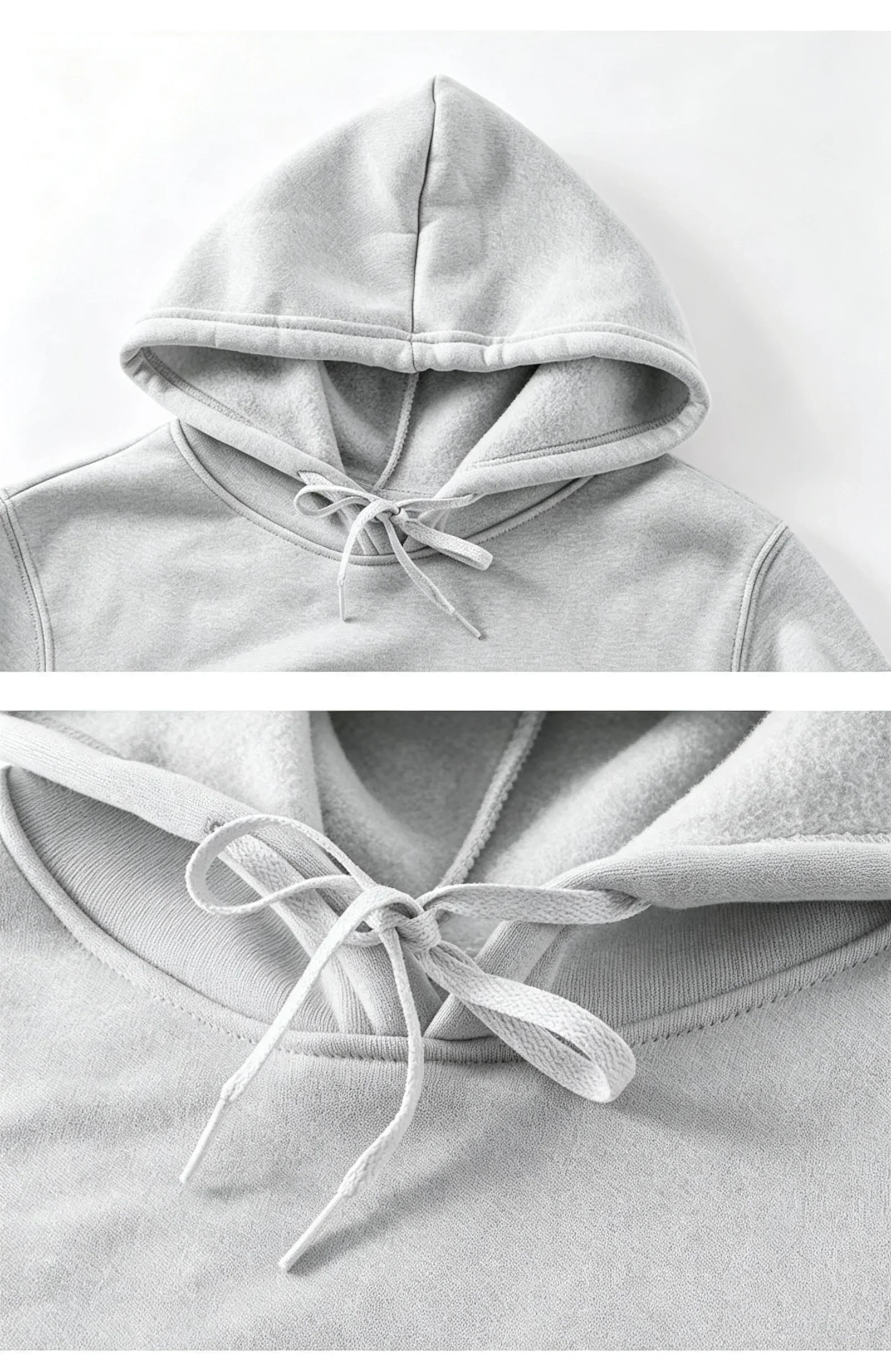 Lässiger, stilvoller Damen-Hoodie mit Buchstabenmuster, langärmelig, Pullover-Modell mit Kängurutaschen, bequemes, stilvolles, minimalistisches Design. – Detail 18