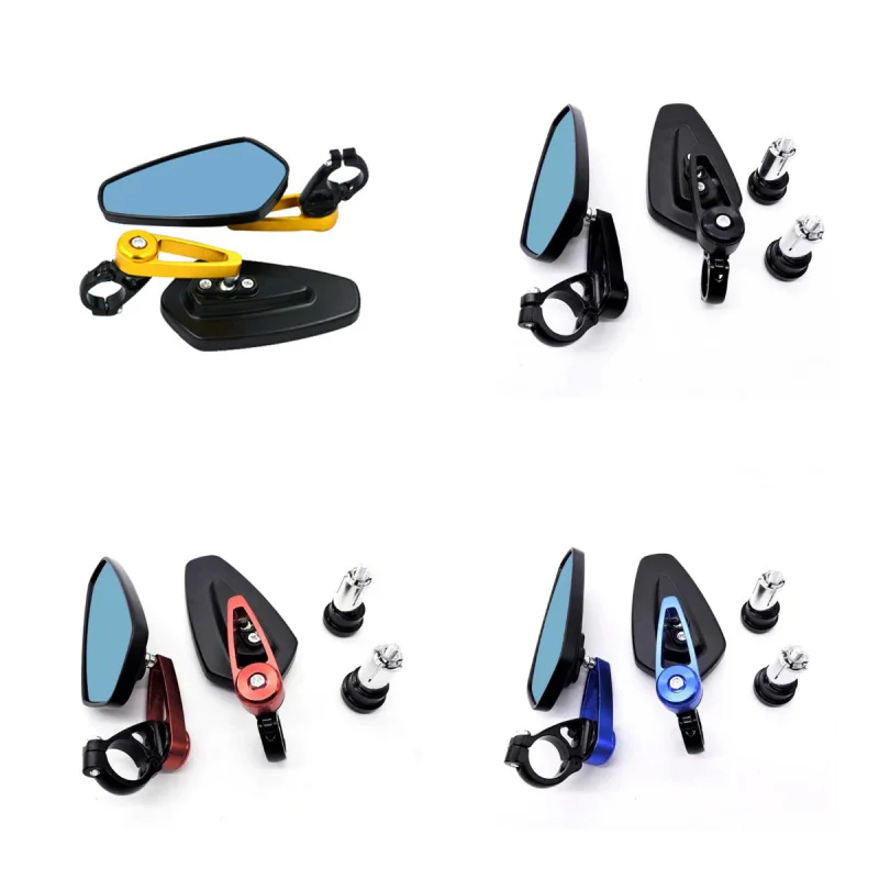 7/8'' Motorcycle Handle Bar End Mirror Rearview Mirror For Ducati 999 Monster 696 600 797 821 Scrambler Hypermotard 950 KTM Duke