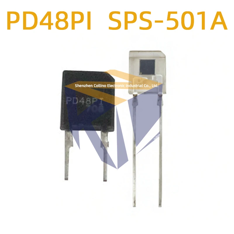10pcs PD48PI SPS-501A DIP-2 photodiode infrared receiver tube
