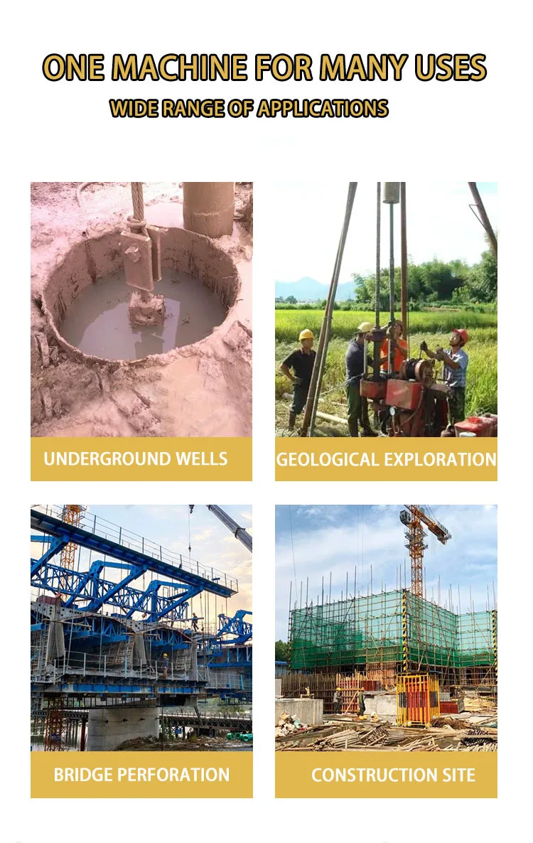 عجلة نوع آلة حفر الآبار 200 متر عمق آبار المياه تلاعب محرك الديزل مضخة طاقة الهواء المحرك الأساسية جهاز حفر الألغام بيع