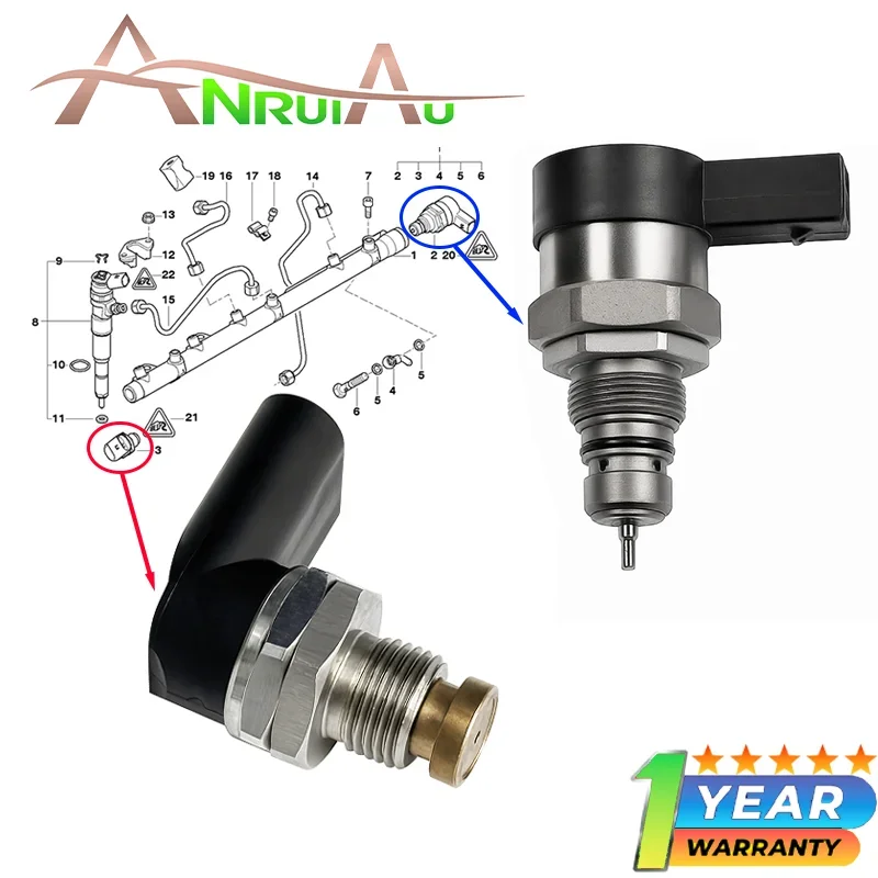 

Регулятор давления топлива и датчик давления топлива 13537788685 для BMW 13537787167 13577787167 13537805733 13537787166 2001-2013