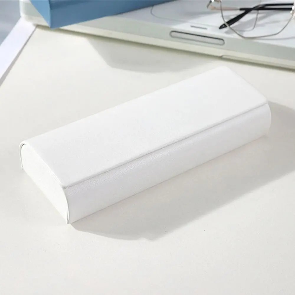 Portable Solid Color Glasses Box Fold-able Pressure-Resistant Sunglasses Bag Eyeglass Cases Men Women