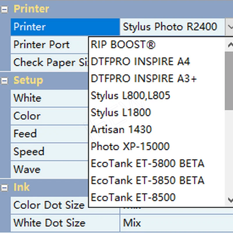 ET 5800 L8180 11,3 impresora DTF Software para Epson EcoTank ET-5850 L18050 RIP V11.3 escritorio L8050 DTF USB Dongle aplicación Rip