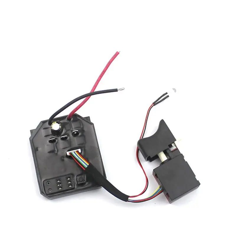 A46U 8X For Dayi 2106/161/169 Drive Control Board+Switch 18V 21V Brushless Electric Wrench Motherboard Speed Switch(A)