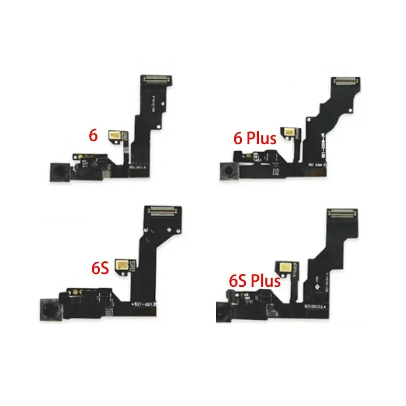 Original Front Facing Facetime Small Camera Flex Cable with Light Proximity Sensor Microphone Assembly For iPhone 6 6S Plus