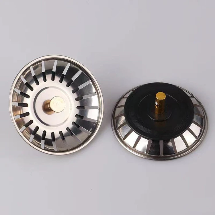 2 stücke Küche Waschbecken Sieb Stopper Abfall Stecker Waschbecken Filter Filter Waschbecken Sieb Filter Boden Ablauf Küche Werkzeuge – Detail 1
