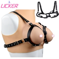 LICKER Women Breast Binding Strap Female Nipple Bondage Belt Goods Sex Toys For BDSM Products Couples Adult Pleasure Accessories