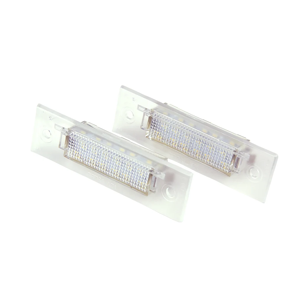 White Led License N…