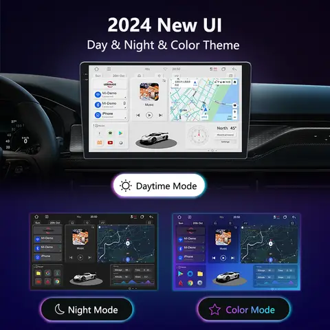 A7870 안드로이드 자동 9 10 인치 2K 화면 360 카메라 무선 CarPlay 12 256 안드로이드 13 자동차 멀티미디어 플레이어 기아 현대