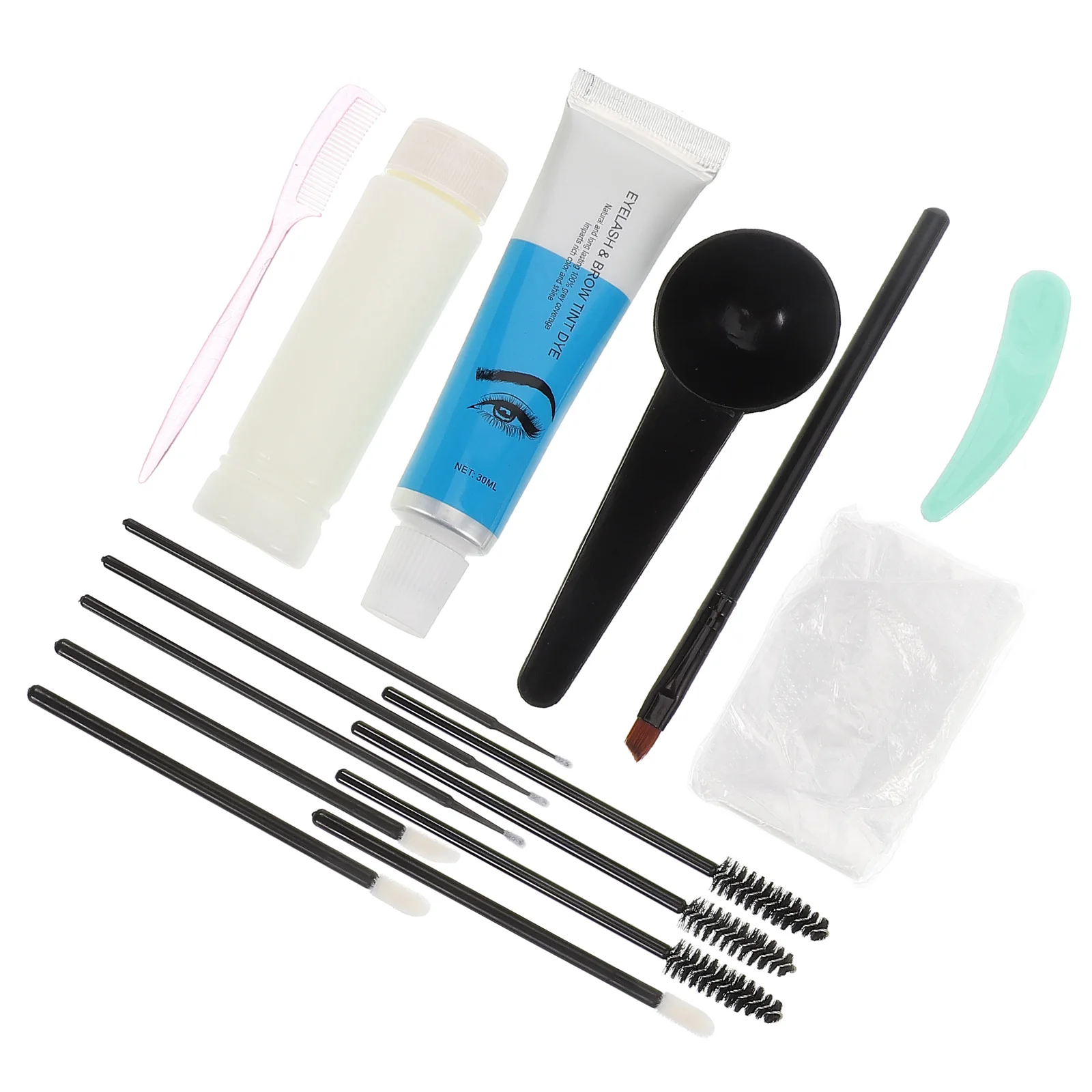 

1 Set Tint Diy Dyeing Non-Fading Styling Soap Waterproof Gel Dark Brown Coloring Kit Repair Liquid Gentle Dye Kit Brow Soap With