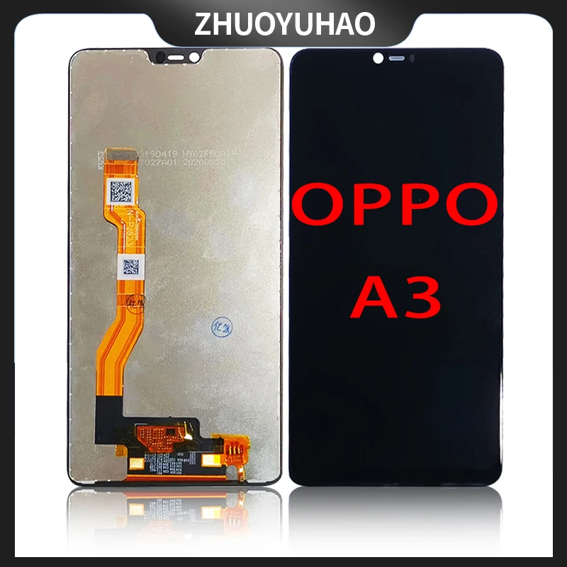 6.2\'\' LCD Display For OPPO A3 LCD Replacement Display Touch Screen  For OPPO A3 F7 LCD Screen Digitizer Assembly