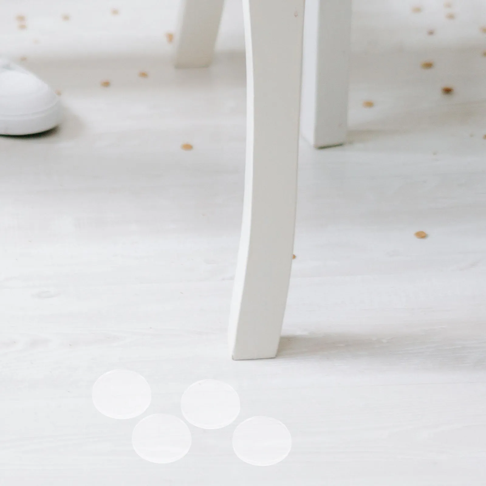30Pcs PVC Non Slip Furniture Pads Speaker Feet Protective Cushion Anti Skid Pads Floor Surface Protection Mat Isolation Mat