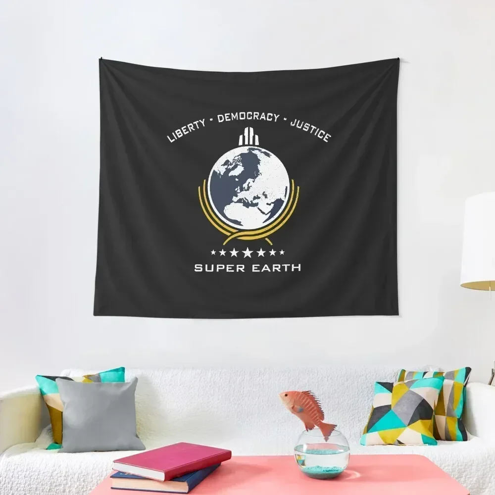 

Super Earth Diving Into Hell For Liberty Tapestry Decoration For Home Wall Decor Home And Comfort Decor Tapestry