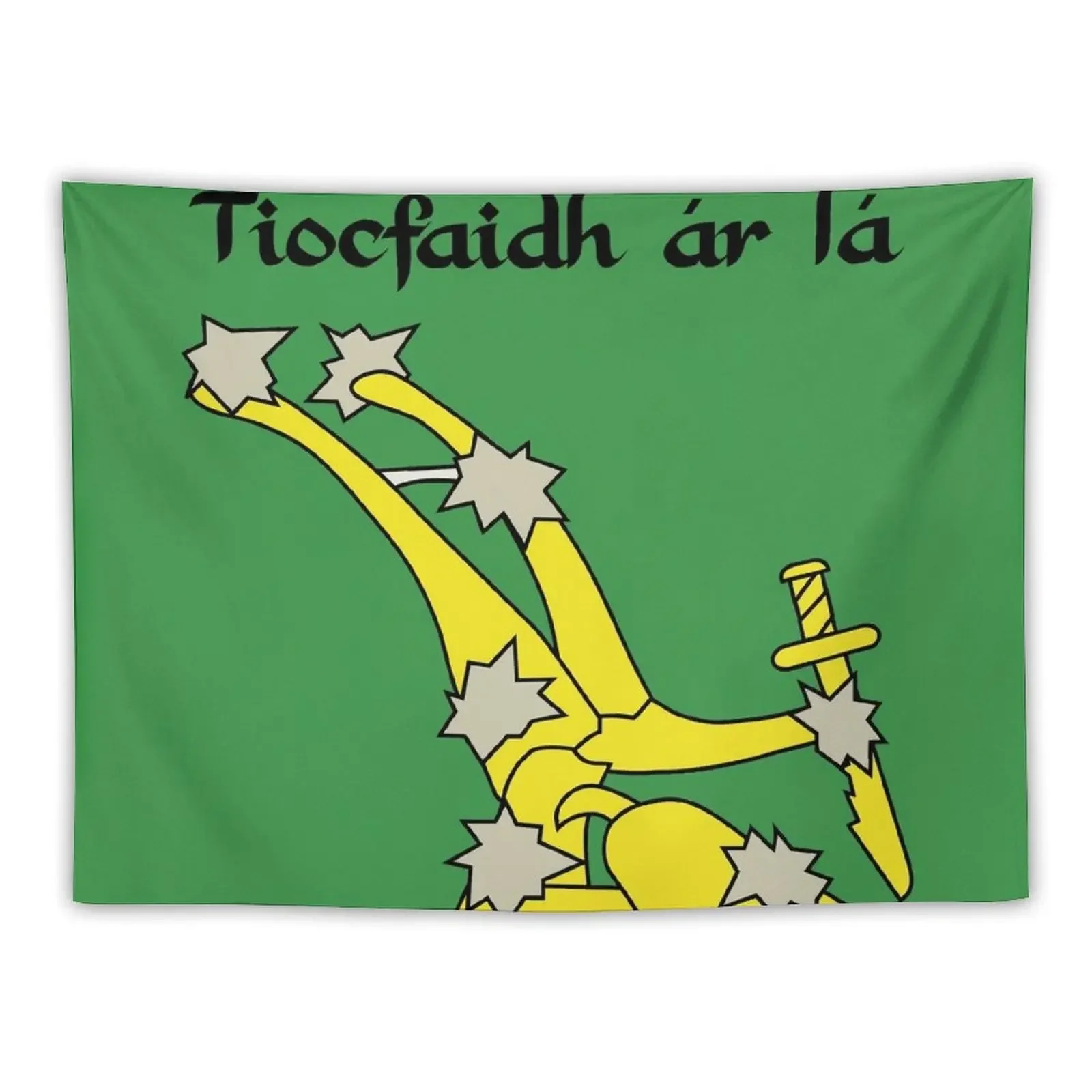 Tiocfaidh ár Lá Starry Plough Tapestry Aesthetic Room Decor Room Decor Cute Tapestry