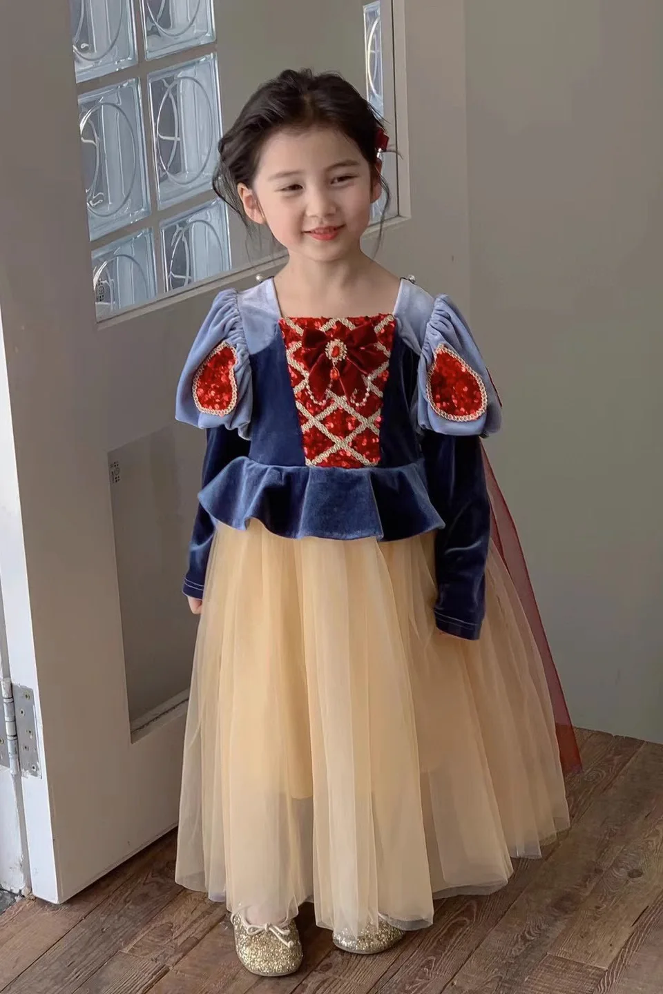 Dress for Girls Baby Casual Dresses Vestidos Princess Dress Girl Party Evening Dresses Long Sleeve Autumn Children Clothes Girls