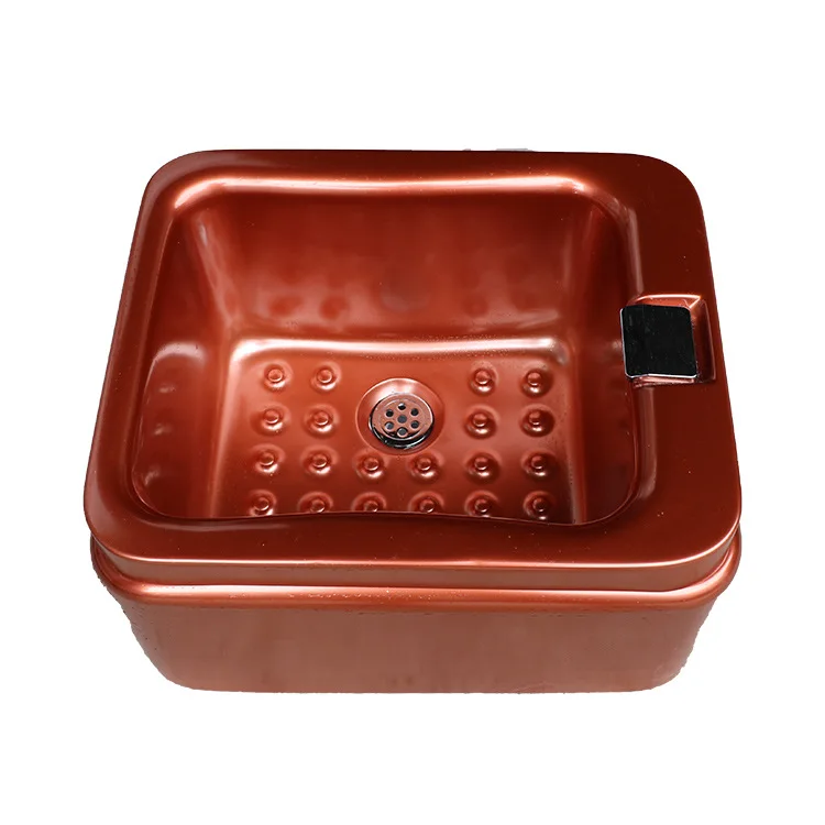Foshan manufacturers wholesale ceramic integrated acrylic foot bath square deepening foot bath medicine