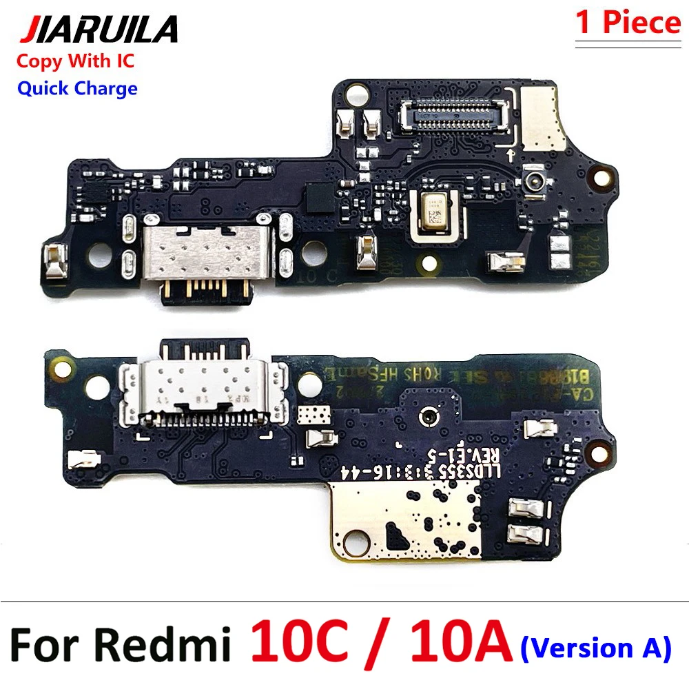 USB Charging Port Charger Plug Connector Board Flex For Xiaomi Redmi 10 Prime 10A 10C K30 4G 5G 9A 9C 9T Note 8 9 7 Pro 8T 9S