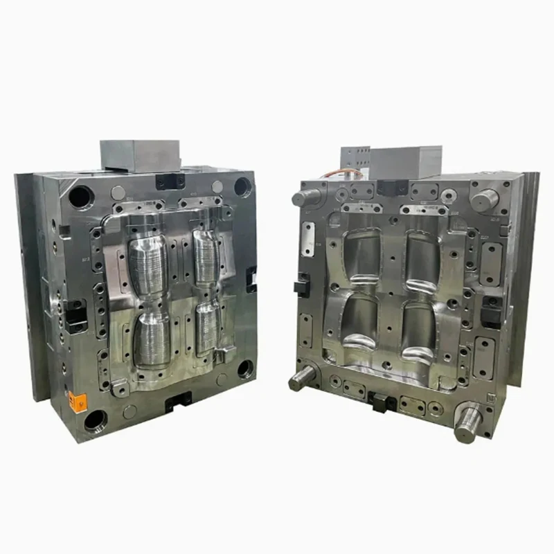 

Manufacturing of multi-chamber bottle-shaped plastic components Plastic Moulding Injection Manufacturer Mold