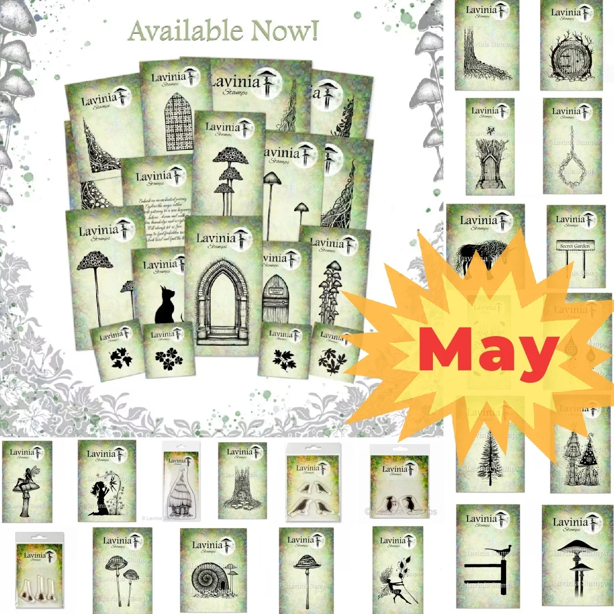 

Распродажа рукоделия 2024, коллекция «Лесной реализм», прозрачные штампы, новый мини-садовый цветочный штамп для самостоятельного изготовления карт, бумага для скрапбукинга