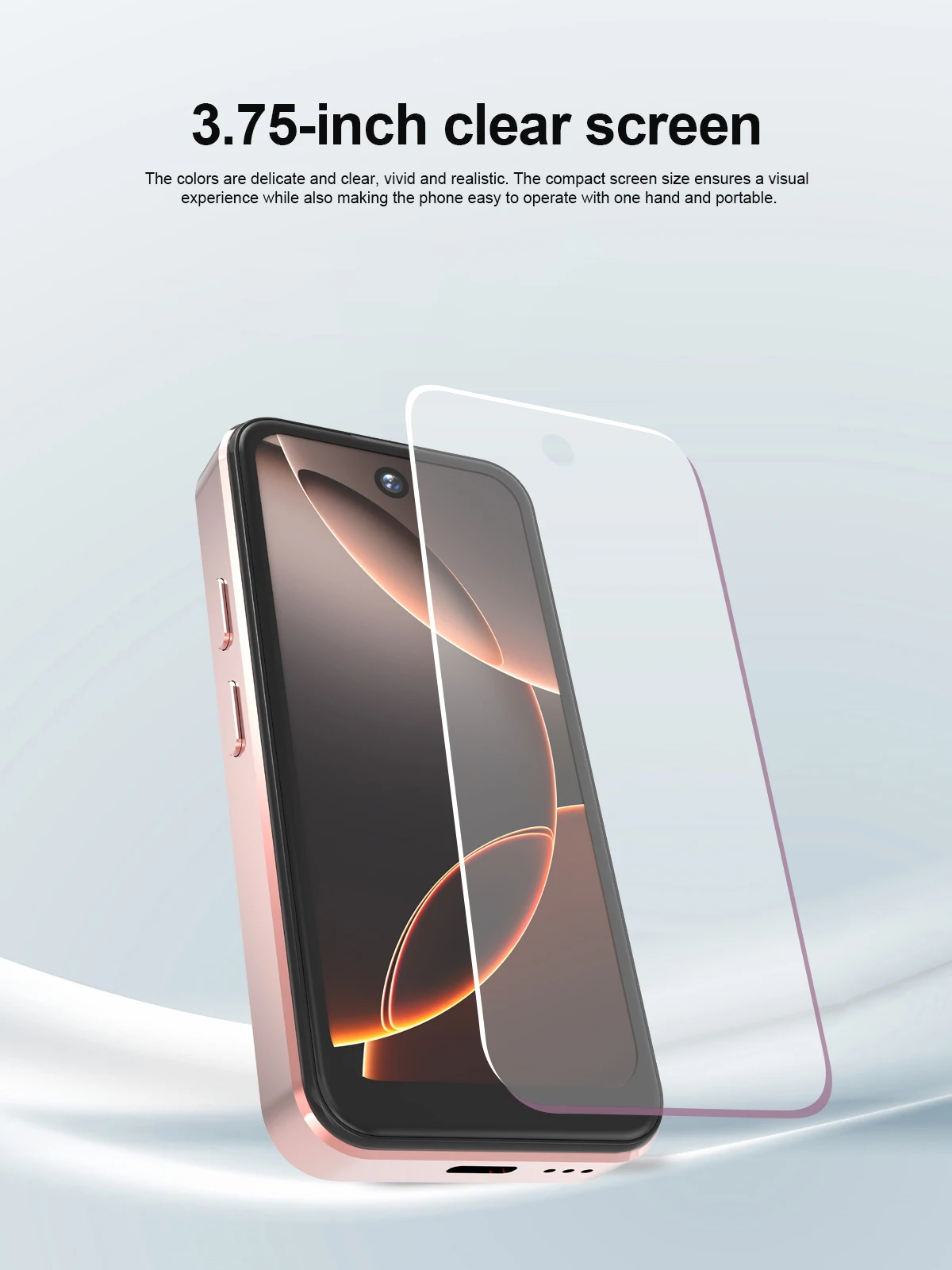 هاتف Fuffi XS16 Mini Phone 4G LTE Android10.0 الذكي 4GB RAM 32GB ROM 4 "عرض كاميرا 5MP ثنائي الشريحة مع متجر اللعب WhatsAPP