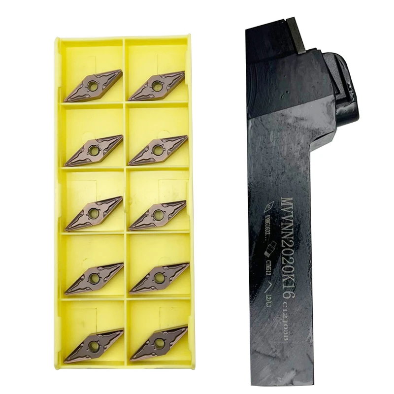 

MVVNN1616K16 MVVNN2020K16 MVVNN2525M16 MVVNN3232P16 MVVNN Токарный держатель токарного станка VNMG160404 VNMG160408 Твердосплавные пластины VNMG