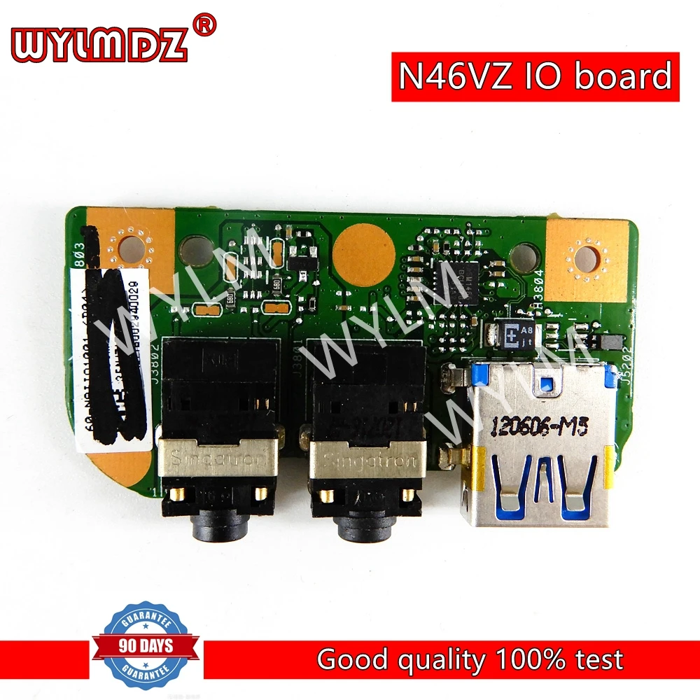 N46VZ IO board REV2.0 For  ASUS N46VZ N46V N46VM N46VJ N46VB USB Audio IO board