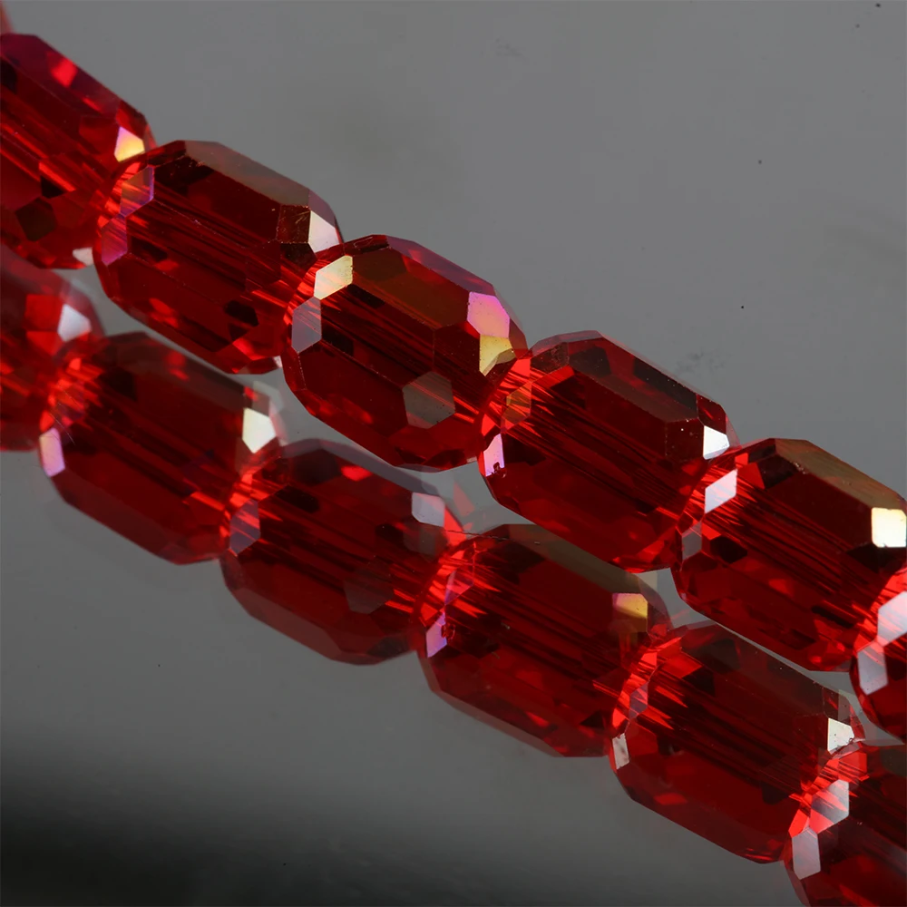 8x9mm 80PCS AAA+ Austria Shiny Colorful Crystal Beads Faceted Round Barrel Spacer Beads for Jewelry Making DIY Necklace Bracelet