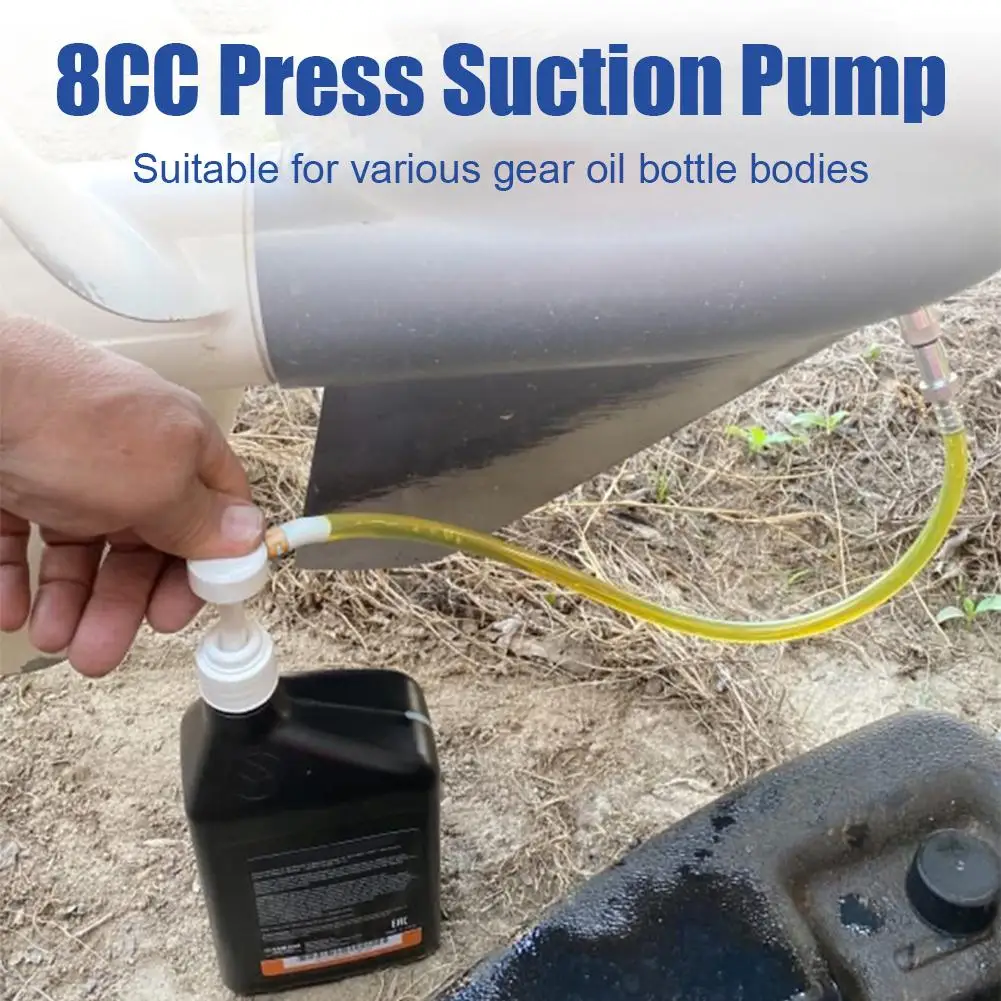 Universele Lagere Unit Tandwieloliepomp Met 3/8 Inch 8/10mm Adapter Lagere Tandwielolie Voor Boot Buitenboordmotoren Olie Metalen Ada C7I0